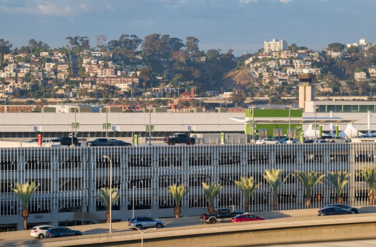 Swinerton Delivers Terminal 1 Parking Plaza at San Diego International Airport exterior