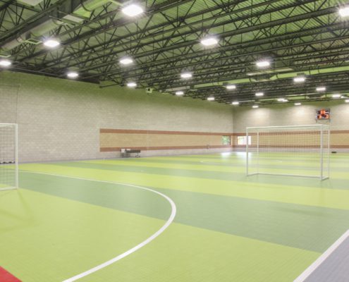 808Futsal Mezzanine Level092916_2 Three Indoor Futsal Courts