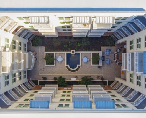 Post Centennial_030_View Into Courtyards