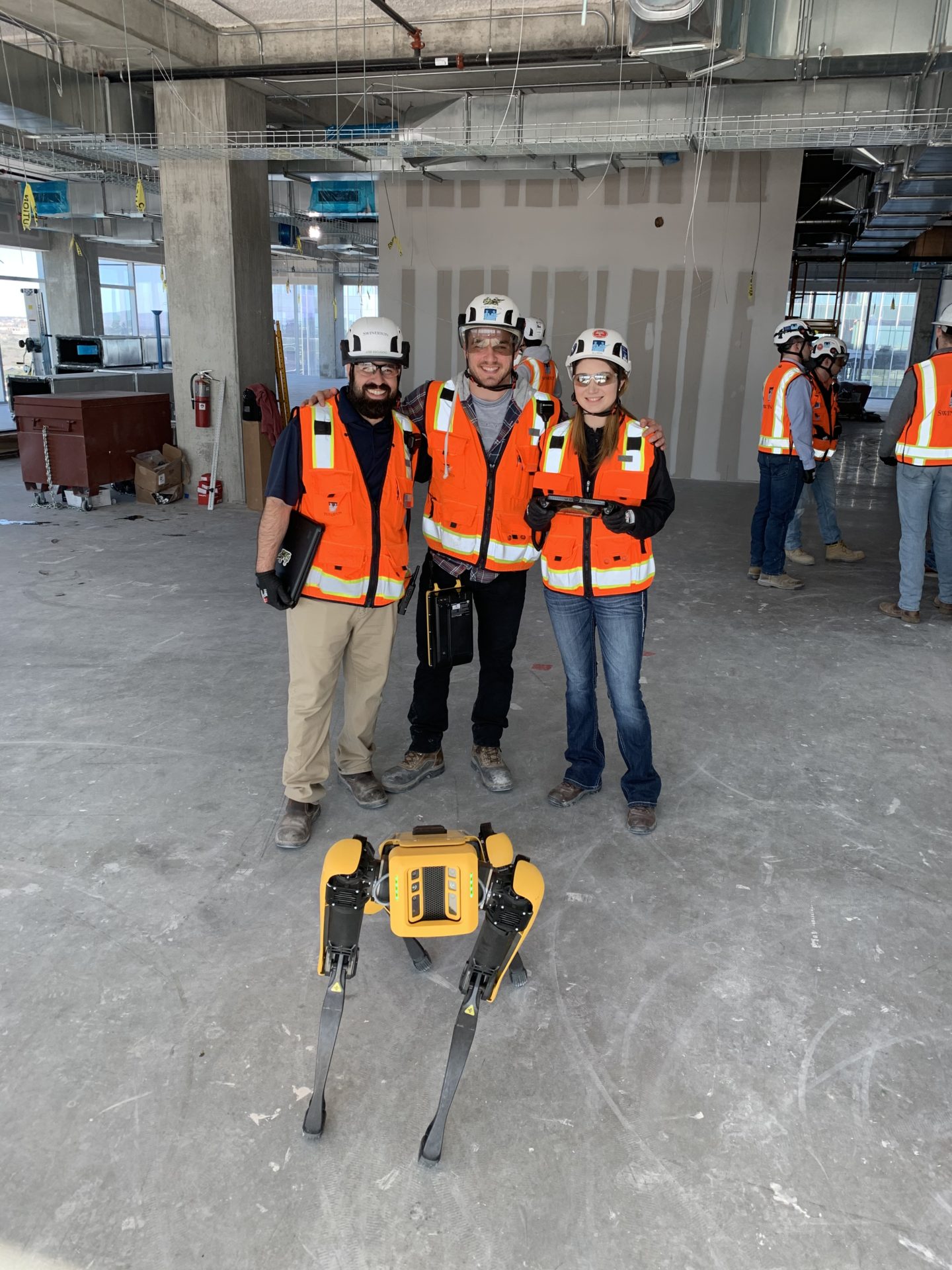 03.03.2020 Jose E Storm and Allison with Spot Dog