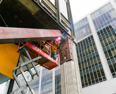 Seismic Retrofit Seismic Brace Welding