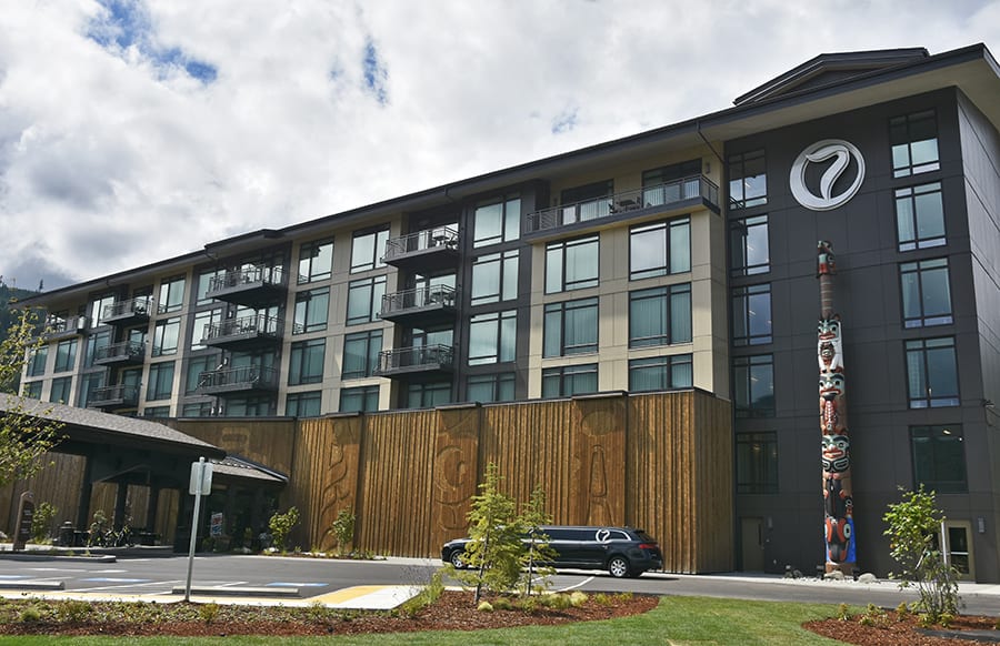 7 Cedars Hotel_Exterior indian gaming casino hotel general contractor