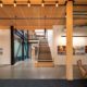 Mass timber office interior