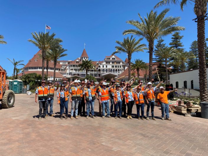 Hotel Del Team 2021 Swinerton San Diego Team at Hotel Del Mar