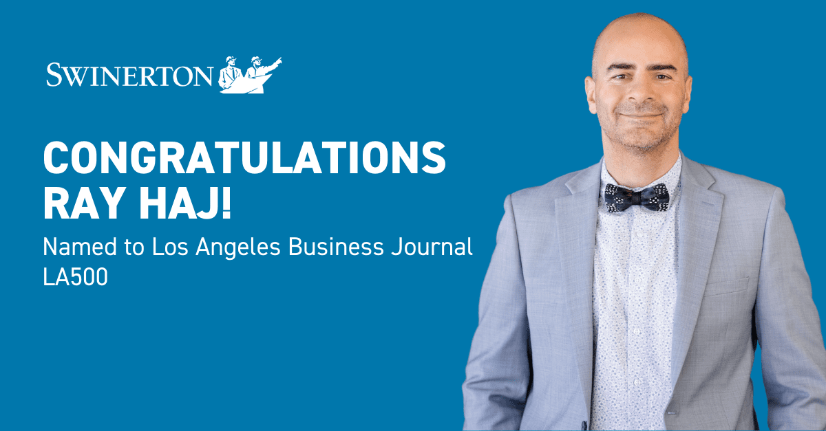 Ray Haj Named to LABJ LA 500 Ray Haj Among Los Angeles’ 2023 Most Influential People