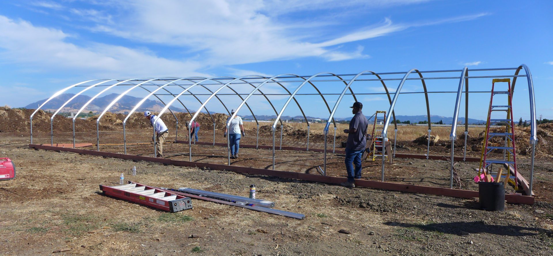Swinerton Helps Build CoCo San Sustainable Farm Greenhouse