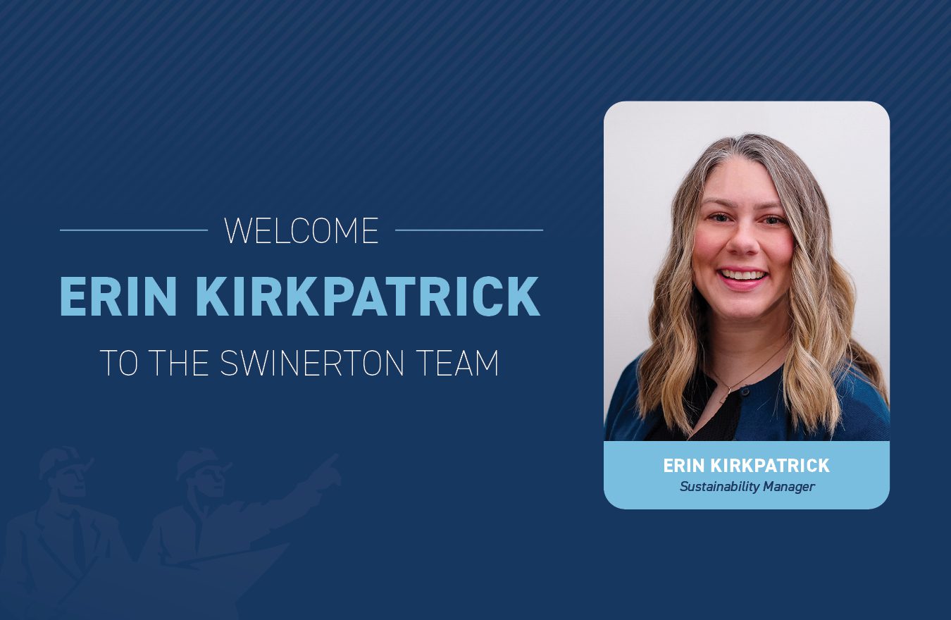 Erin Kirkpatrick Welcome Announcement Final Swinerton Announces Erin Kirkpatrick as Corporate Sustainability Manager