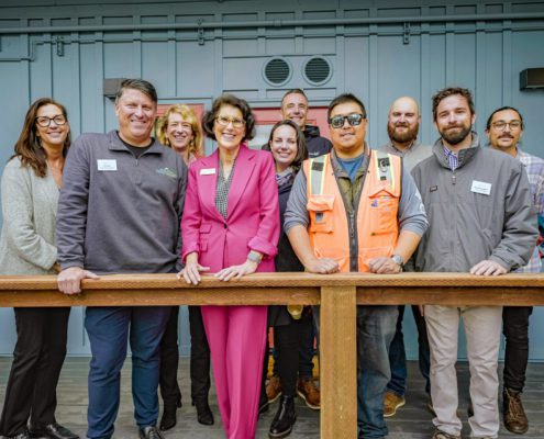 Dignity Moves Alameda Ribbon Cutting. CITY OF ALAMEDA’S FIRST INTERIM SUPPORTIVE HOUSING COMMUNITY