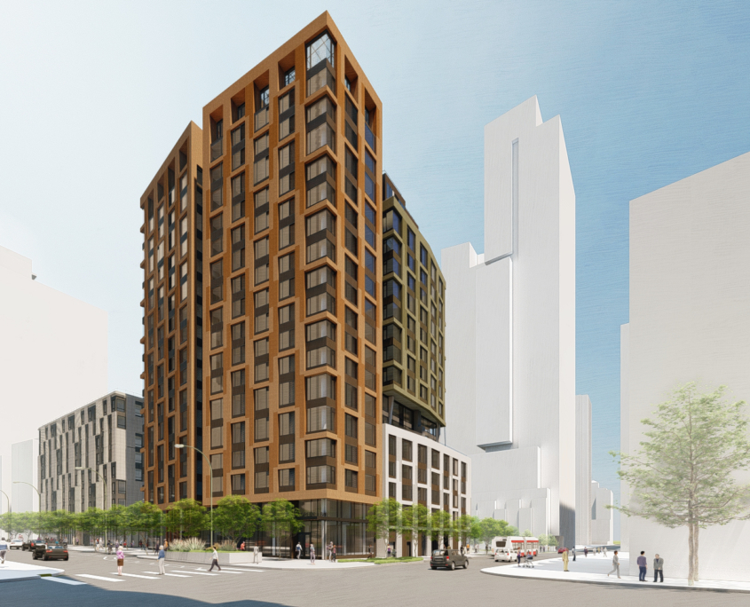 Family Building: Rendering by Kennerly Architecture & Planning Family Building: Rendering by Kennerly Architecture & Planning