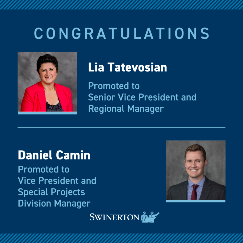 SWINERTON ELEVATES LEADERSHIP ROSTER WITH STRATEGIC APPOINTMENTS