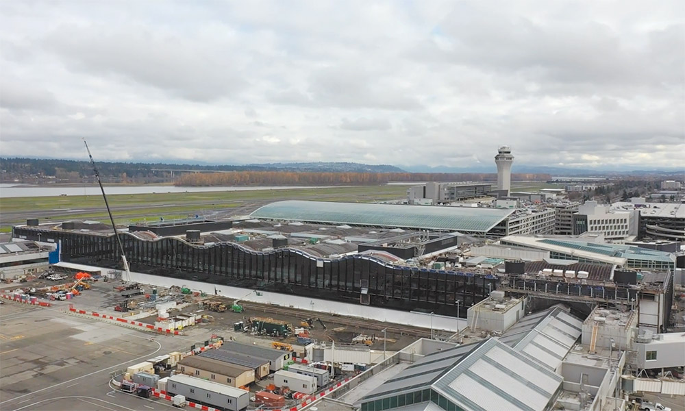 Roof for PDX Terminal Roof for PDX Terminal