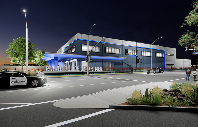 Rialto Police Department P3 Rendering 4