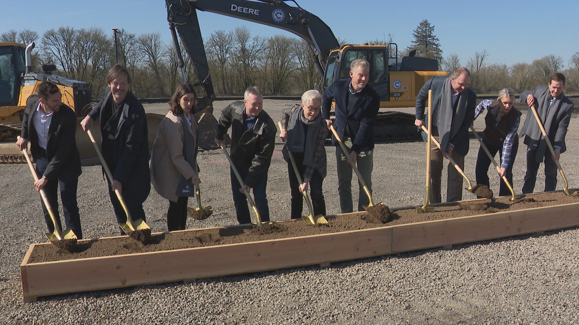 Mass timber plant breaks ground north of Albany