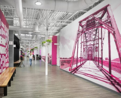 T-Mobile Corporate_Chattanooga_Walkway 1_by 161 Photography