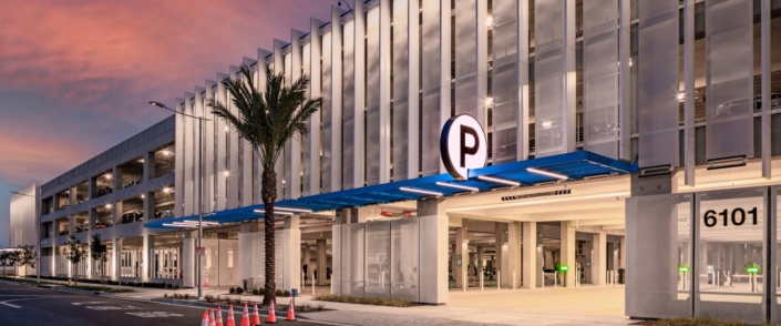 Los Angeles International Airport (LAX) Economy Parking Structure