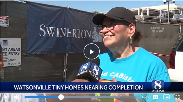 Watsonville tiny homes project nears completion to aid homeless community