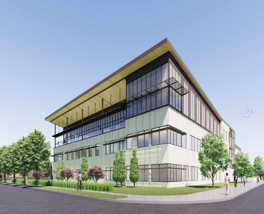 South Exterior Elevation_2025-09 Image Credit: HGA